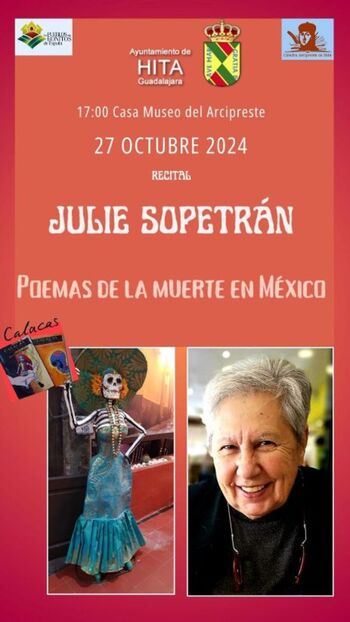 Julie Sopetrán dará un recital en Hita este domingo