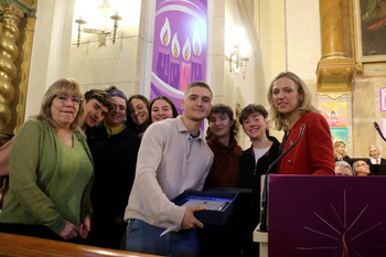 La Asociación Abriendo Camino pregona la Navidad en Sigüenza