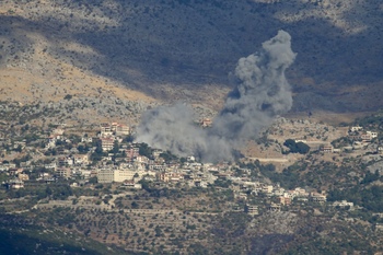 Israel bombardea en Líbano lanzadores de misiles de Hezbolá