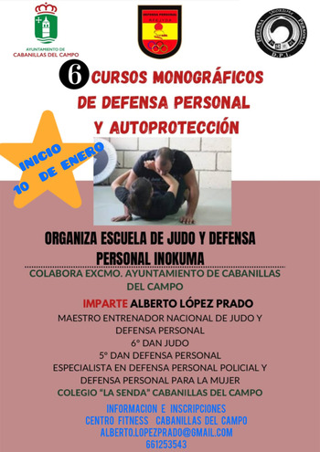 Inokuma organiza en Cabanillas seis cursos de defensa personal