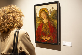 Visita para conocer la 'María Magdalena' de Sancho de Zamora