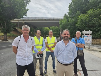 Las obras del puente de la calle Méjico se prolongarán 5 meses