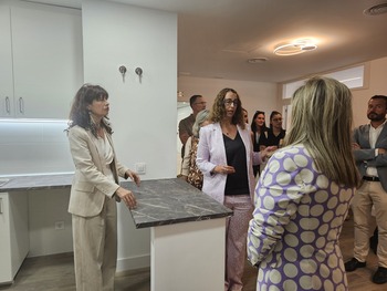 Ministra Redondo visita el centro víctimas de violencia sexual