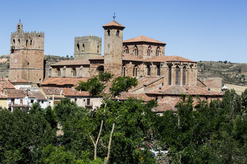 Inician las obras en una de las torres de la catedral Sigüenza