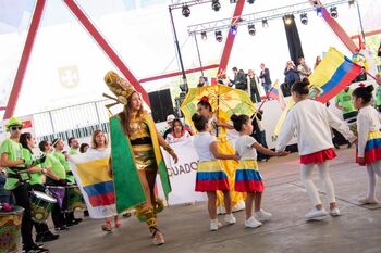 La Fiesta Intercultural de Marchamalo reúne gente de 12 países