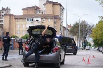 Más de diez detenidos en el Polígono Sur de Sevilla