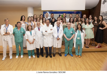 33 alumnos de Medicina completan su formación en el Hospital