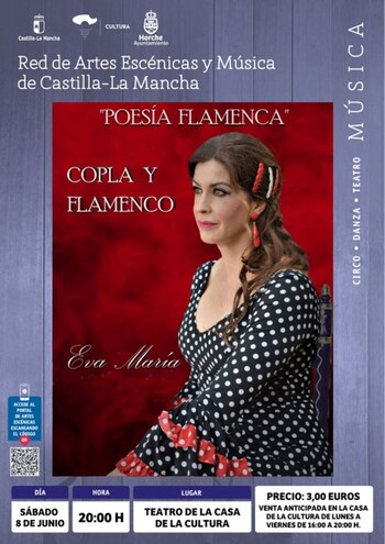 Poesía y flamenco se funden en Horche de la mano de Eva María