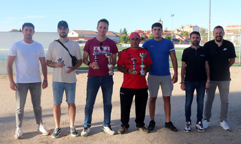 Cabanillas entrega los trofeos de la temporada de Fútbol 7