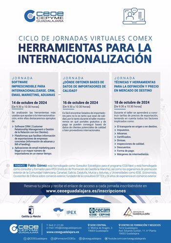 Guadalajara apuesta por cursos para la internacionalización