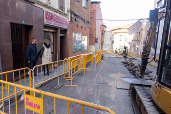 Arrancan las obras en la calle Cervantes y adyacentes