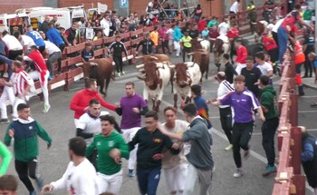 La capital celebró un primer encierro trepidante