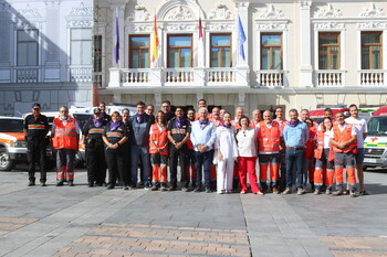 Guarinos agradece el trabajo de Protección Civil y Cruz Roja