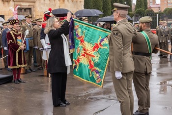 Imponen la Corbata de Bandera Local al Parque de Ingenieros