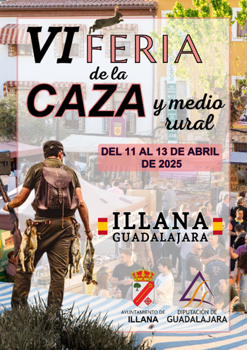 La VI Feria de la Caza de Illana será del 11 al 13 de abril